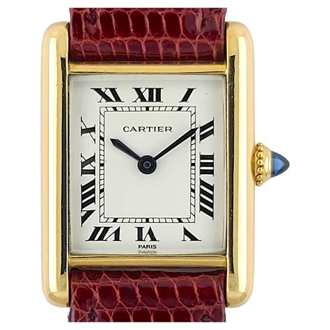 orologio cartier paris wells|louis cartier 1970s watches.